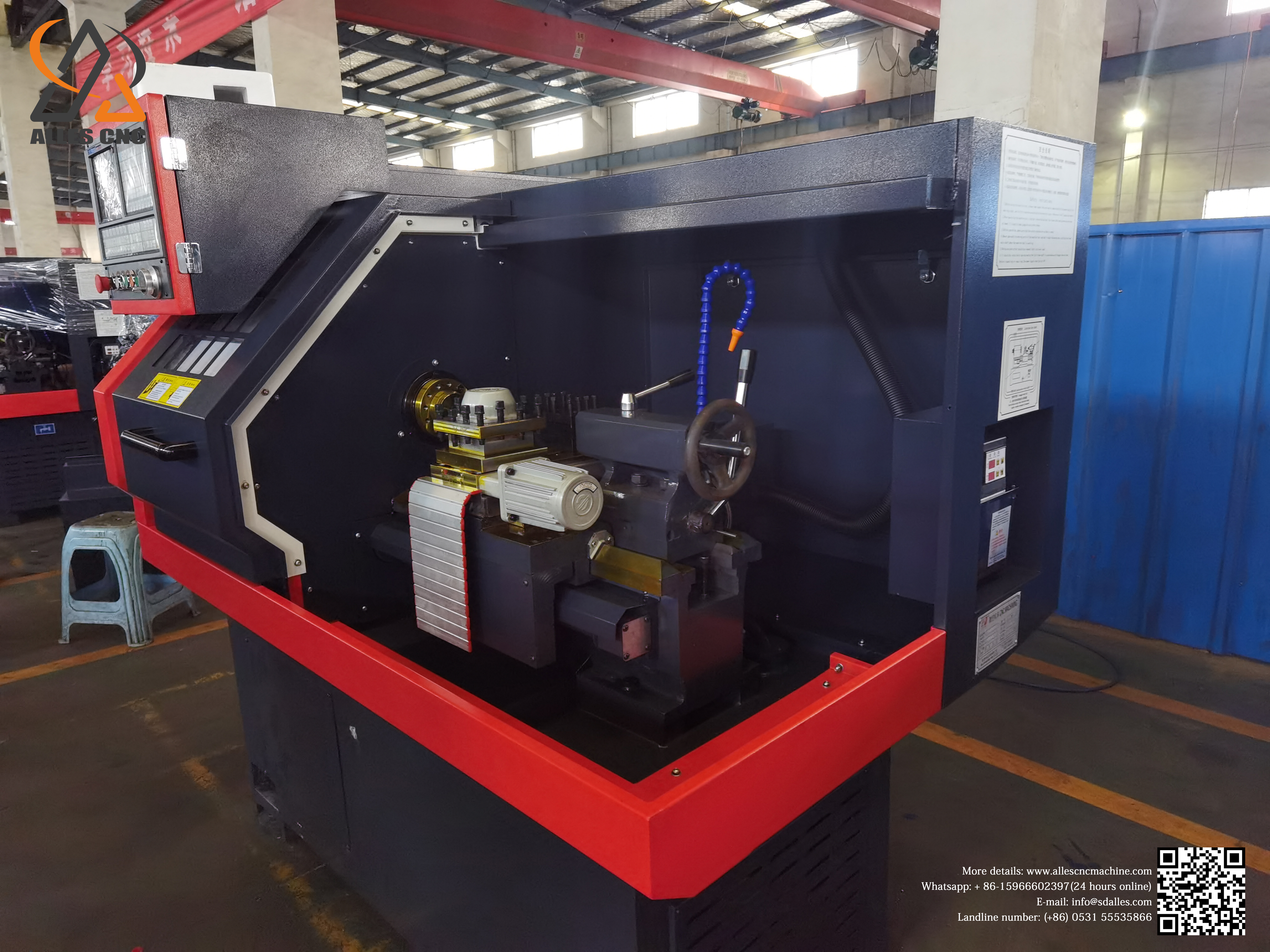 Máquina horizontal CNC Máquel de tumbos Fábrica