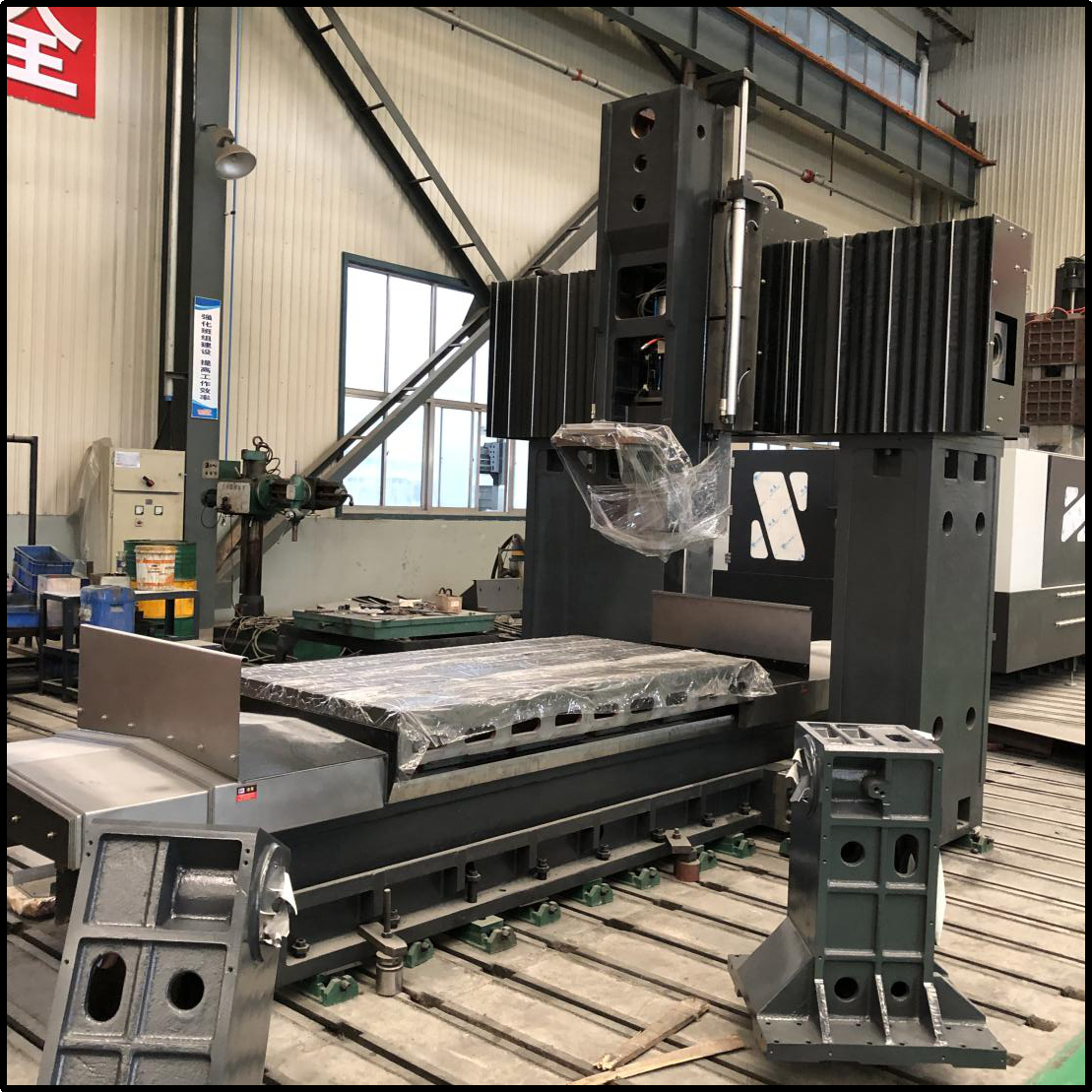 fresador de pórtico mahcine cnc fresa