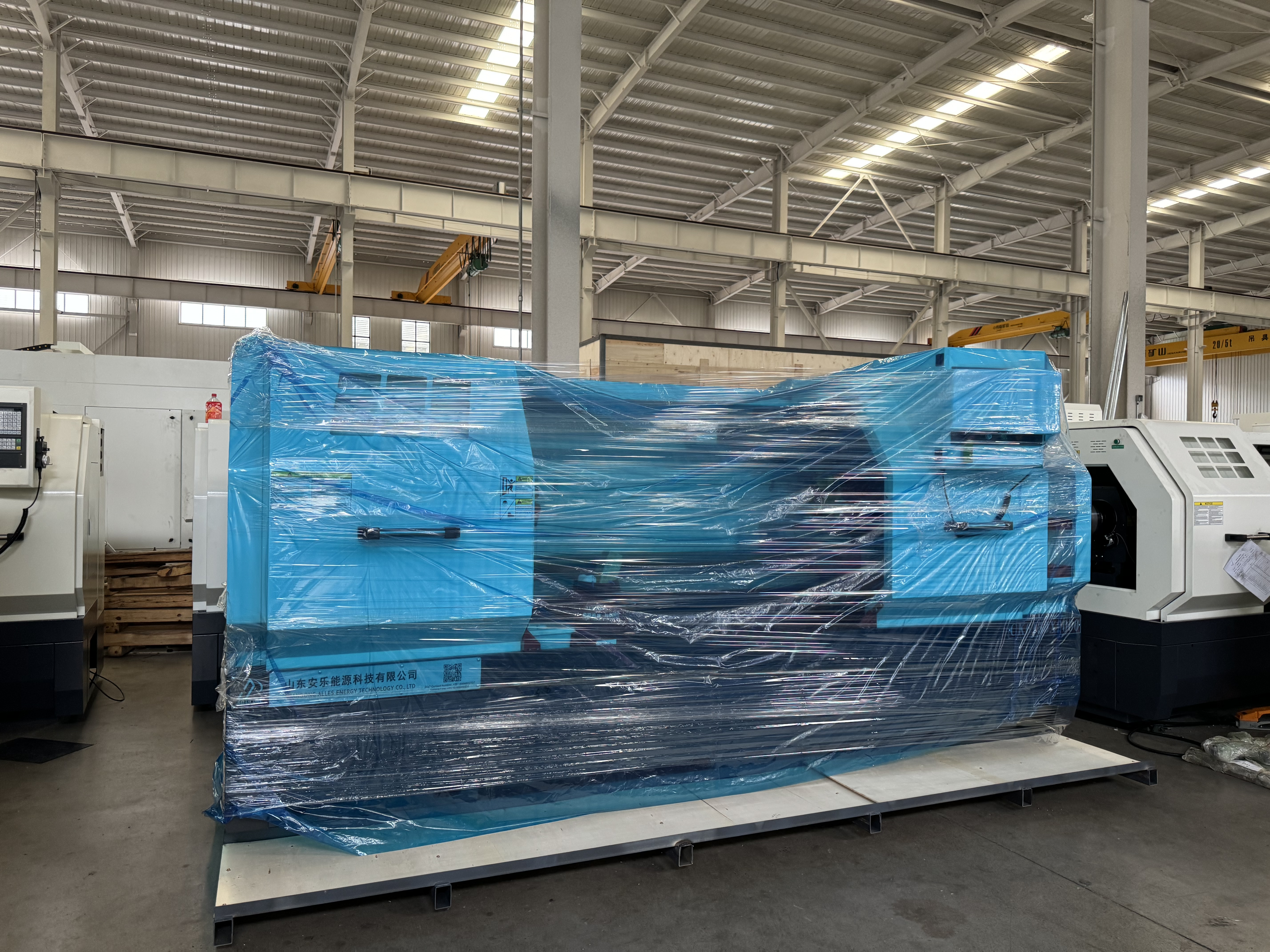 ALCK6150 CNC Tornhe ha sido empacado y ser&aacute; enviado a Colombia