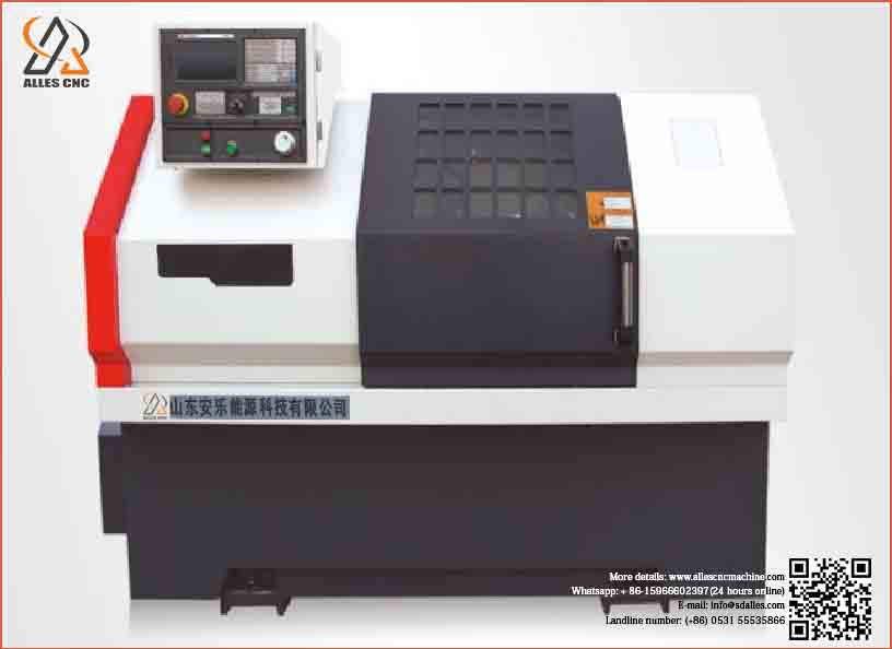 M&aacute;quina horizontal mini metal cnc torno