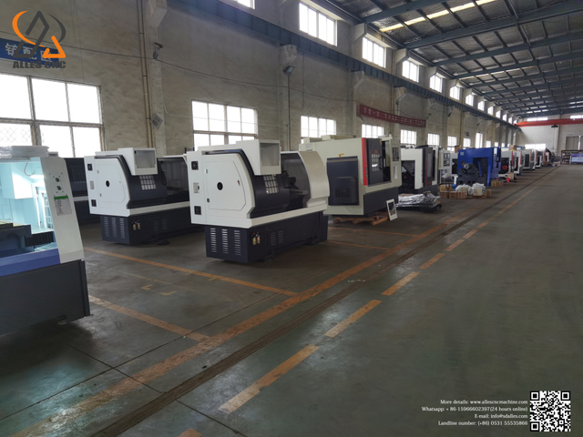 Máquina Horizontal Mini Torno CNC De Superficie Plana