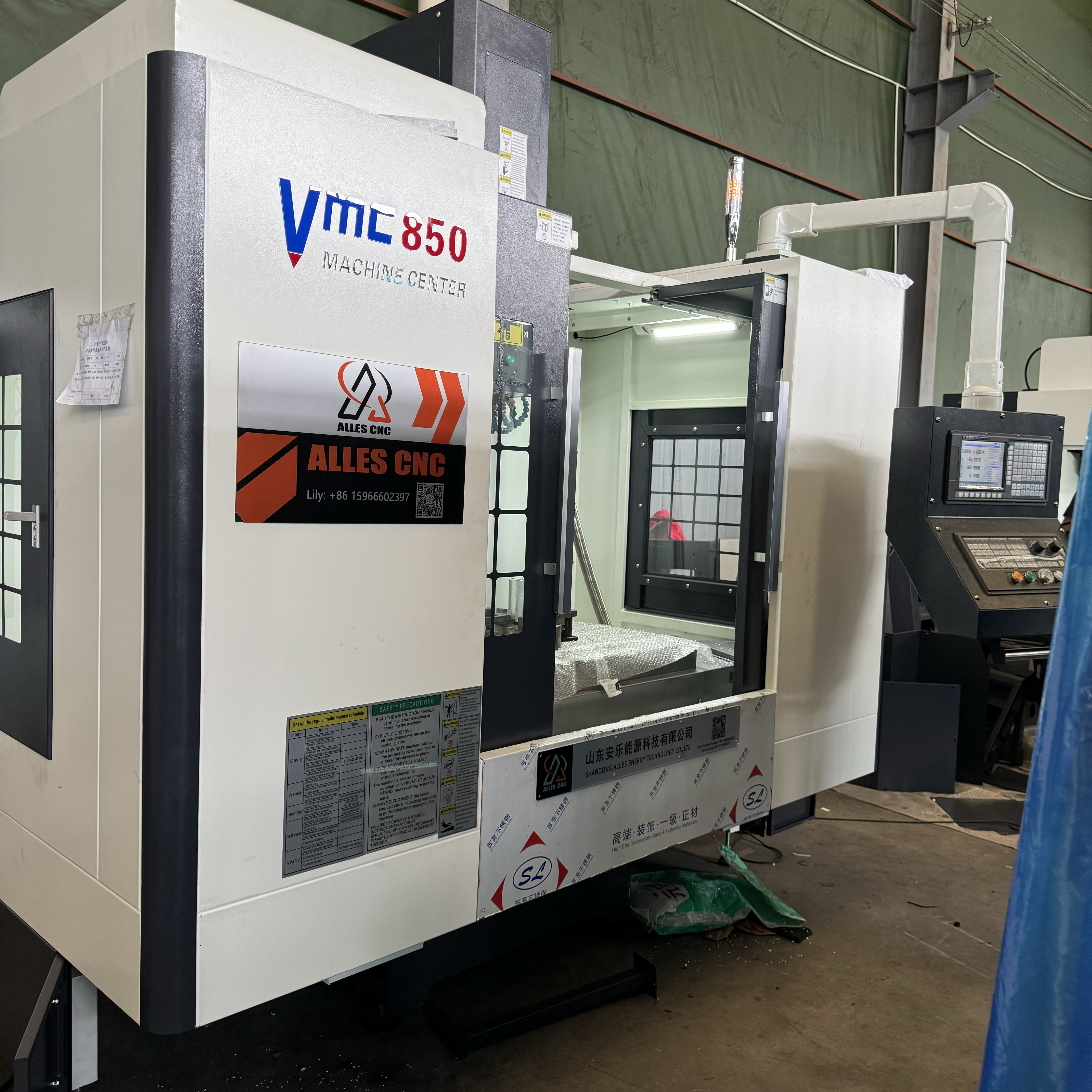 El ALVMC850 se empaca y se env&iacute;a a M&eacute;xico, abriendo un nuevo cap&iacute;tulo en la fabricaci&oacute;n.