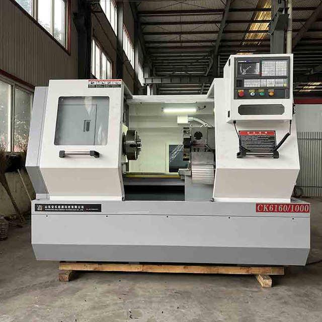 CNC Lathe Alck6160 Mecanizado de piezas de latón