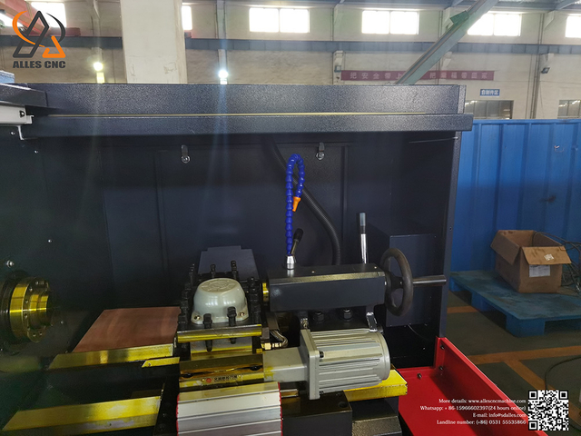 Mini centro de giro de CNC de cama plana horizontal 