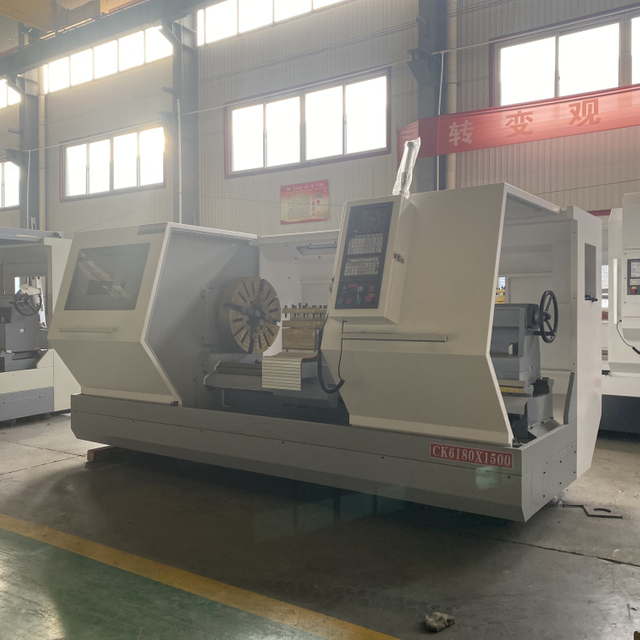 Torno CNC Horizontal Para Procesamiento De Metal Plano
