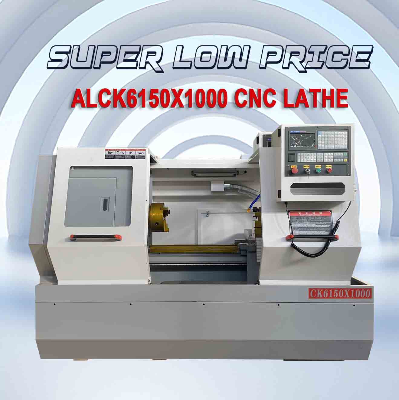 Mecanizado de torneado CNC de precio súper bajo CK6150X1000