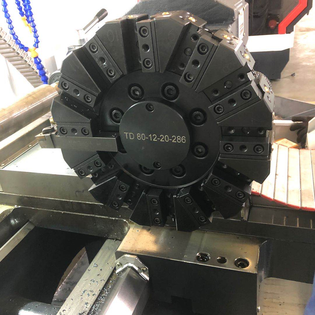 Automat Bed plana CNC Central de giro de metal