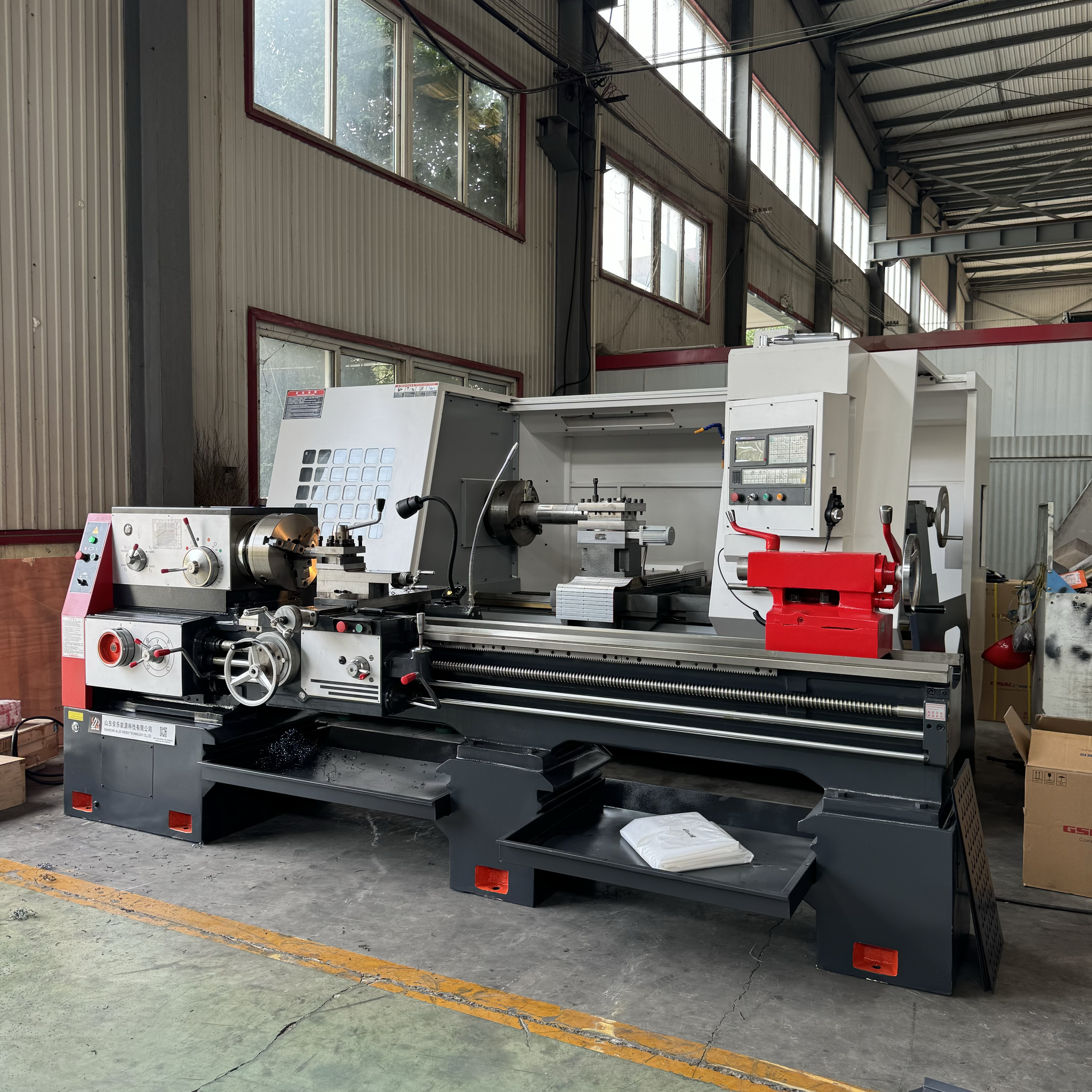 Alca6150-2000 M&aacute;quina de inspecci&oacute;n de torno para ser enviado a Brasil