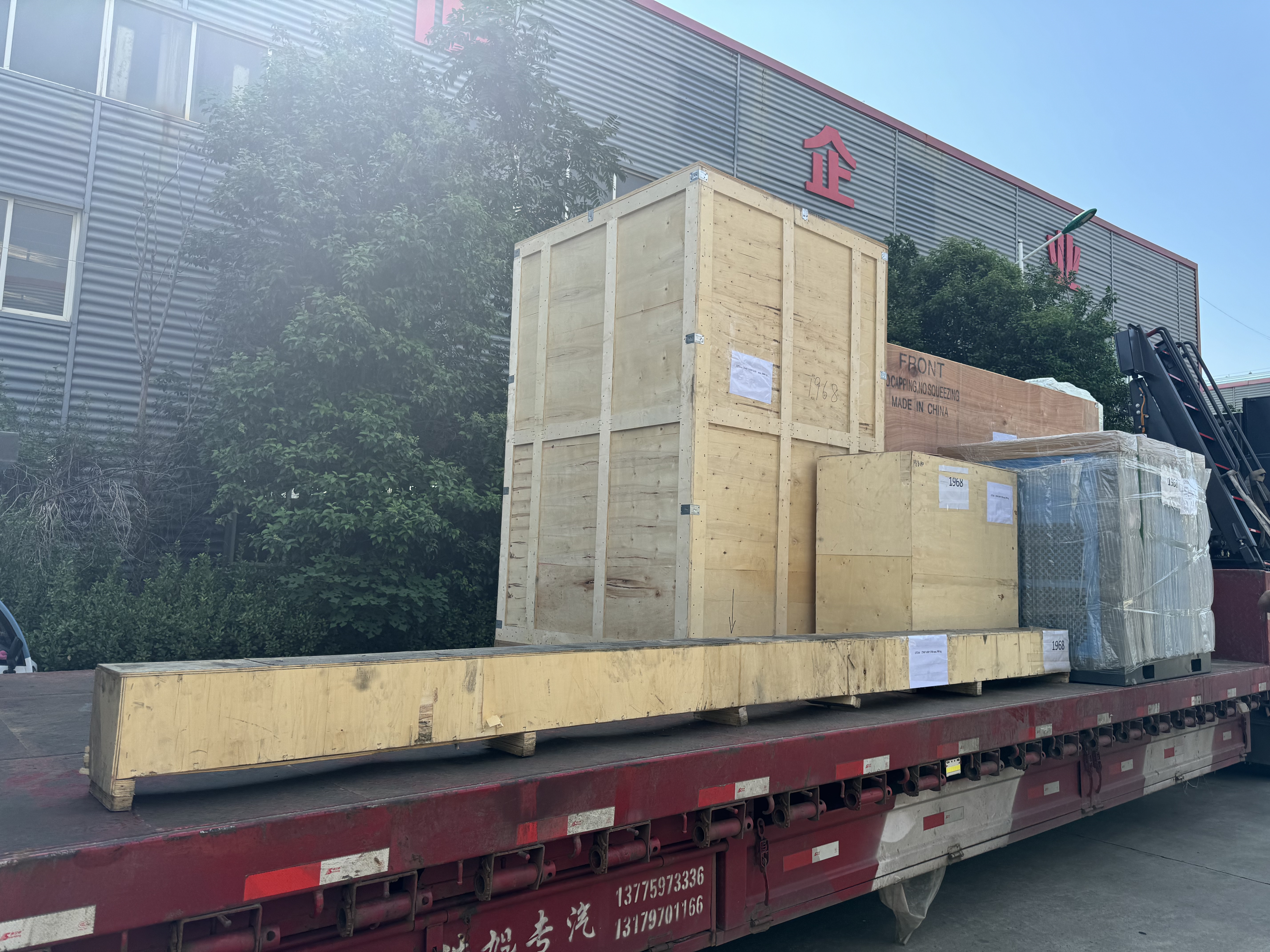 Alles CNC env&iacute;a con &eacute;xito ocho m&aacute;quinas CNC a Rusia