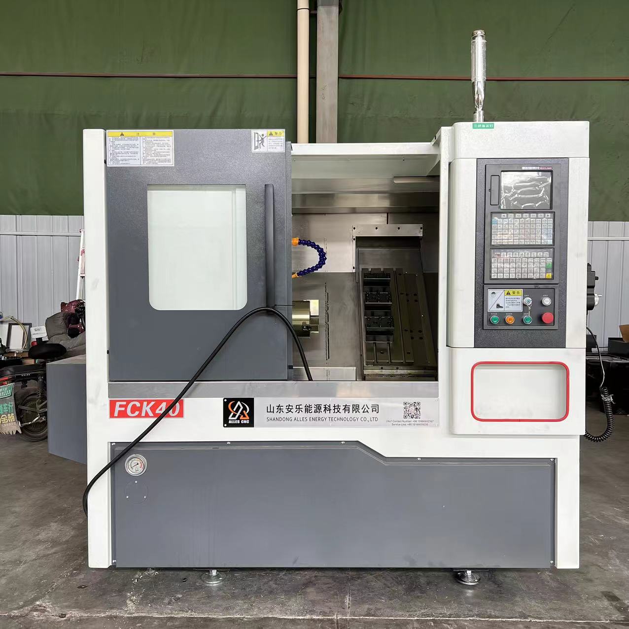 Cama inclinada CNC Lathe FCK40