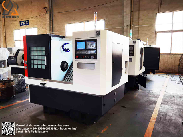 Torno CNC De Bancada Inclinada Para La Industria Automotriz