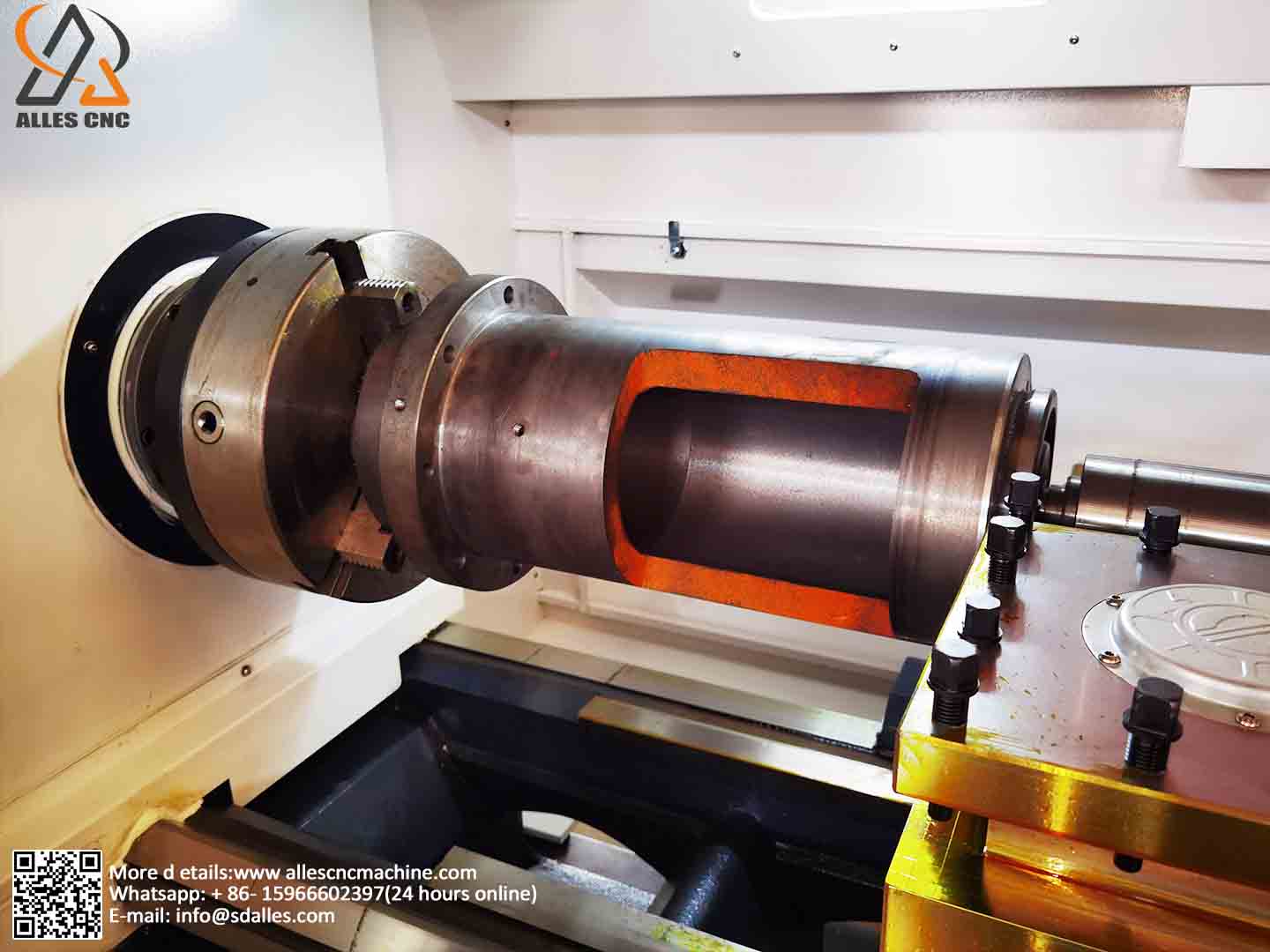 Cama de inclinaci&oacute;n de inclinaci&oacute;n autom&aacute;tica CNC Metal CNC Torning Tornio