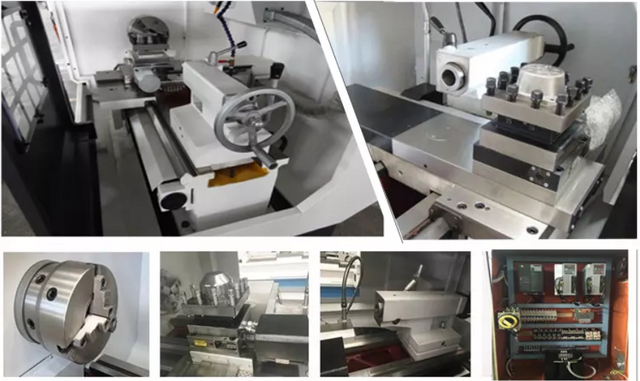 Torno CNC mecanizado de metal