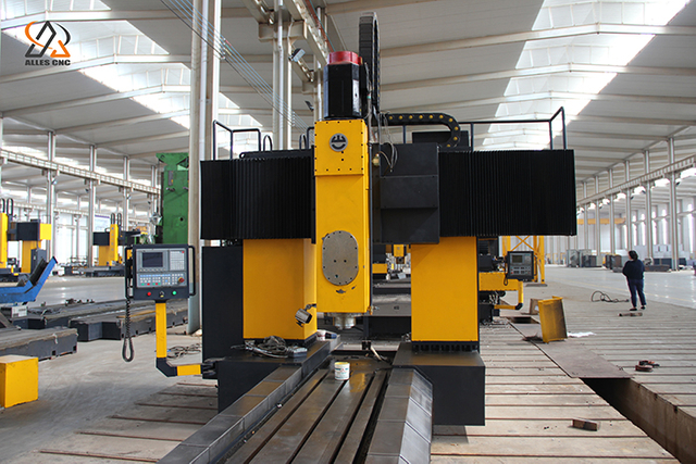 Máquina de fresador CNC de pórtico para metal