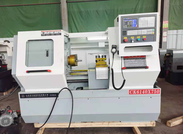 Torno CNC de cama plana horizontal de precio súper bajo ALCK6140x750